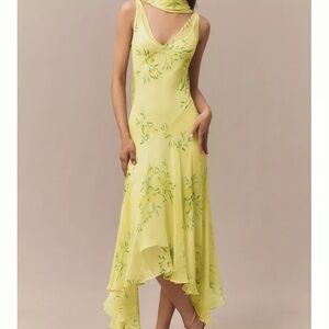 De La Vali Chiffon Silk Dress